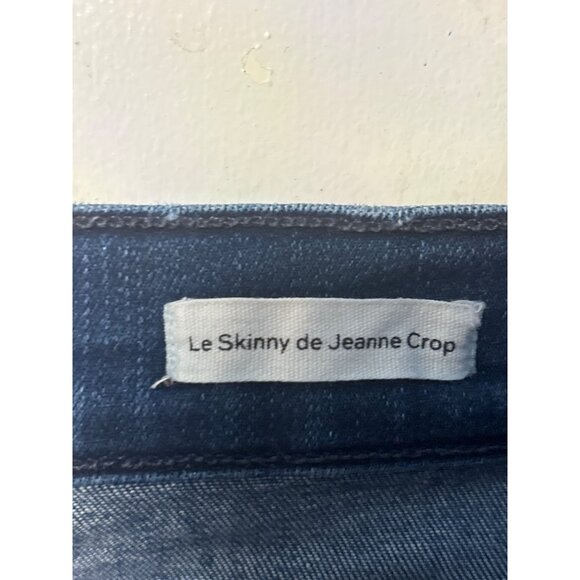 Frame Denim Mid Rise Skinny Jeans In Vintage Blue Wash 29 size L26 - Picture 12 of 15